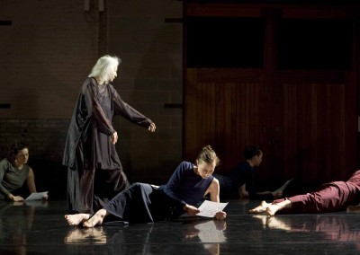 Brigitta Herrmann performs in "Quasi Normal", Choreography- Susanne Linke, 2008; Photo- Cylla von Tiedemann